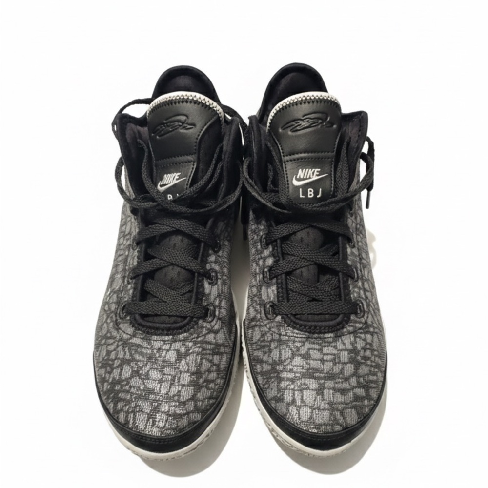 Nike Zoom LBJ NXXT Men's Gray and Black Sneakers